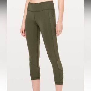 Lululemon Pace Rival Crop *Full-On Luxtreme 22"